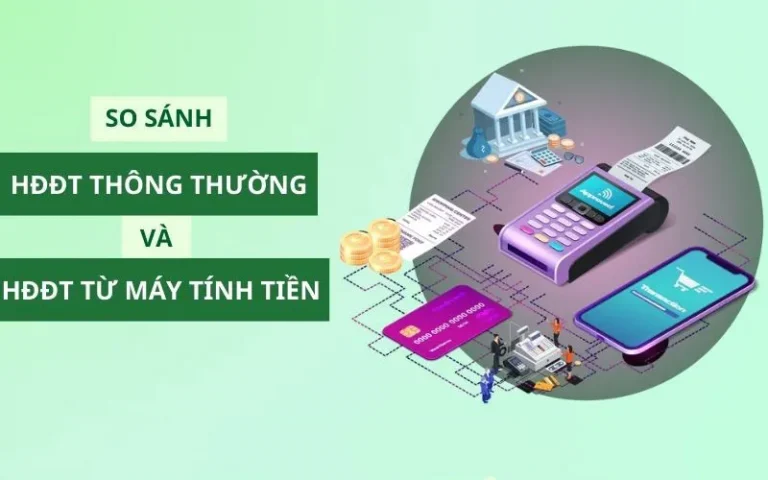 So sánh hóa đơn điện tử thông thường và hóa đơn điện tử từ máy tính tiền