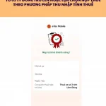 Hướng Dẫn Nộp Tờ Khai Thuế Quý 1/2026 Trên eTax Mobile Cho Hộ Kinh Doanh Doanh Thu Từ 3 Tỷ Trở Lên